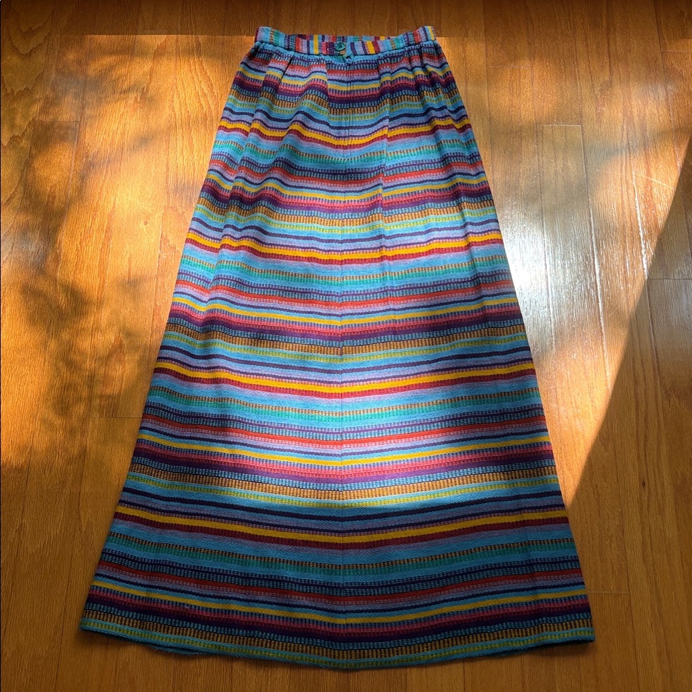 Cinco de Mayo vintage 60’s crop top and maxi skirt - Picture 8 of 12